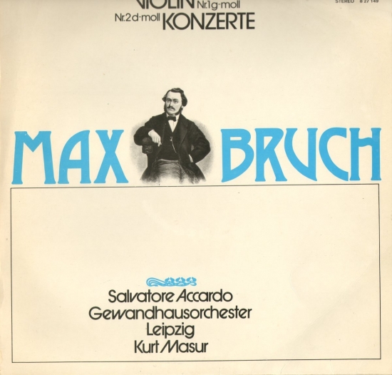 Max Bruch. Konzerto f&#252;r Violine und Orchester