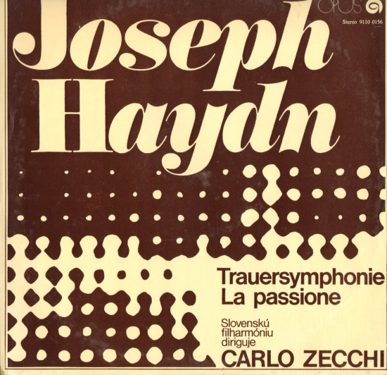 Haydh J. Symf&#243;nia №44 e moll "Trauersymphonie". Symf&#243;nia №49 f moll "La Passione"