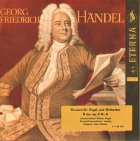 Händel G. F. Konzert für Orgel und Orchester B dur op. 4 №6