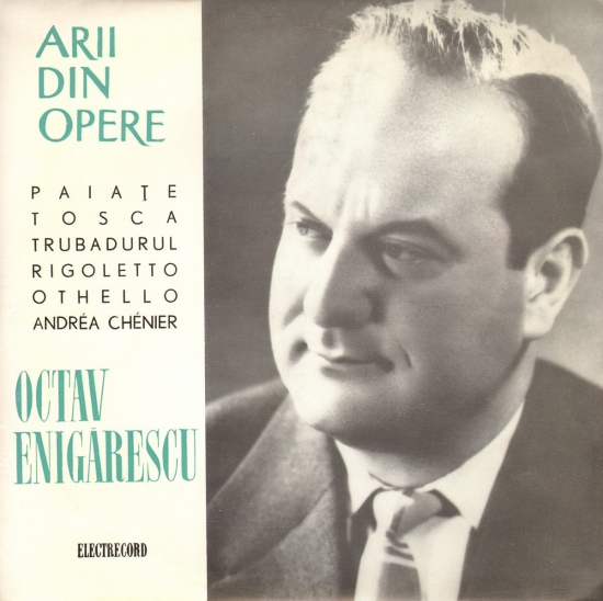 Octav Enig&#259;rescu (bariton). Arii din Opere