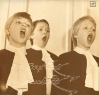 Поет хор мальчиков при Государственном академическом мужском хоре Эс