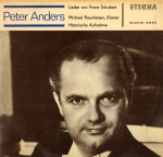 Peter Anders. Lieder von Franz Schubert