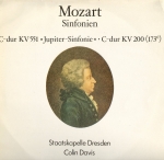 Mozart W. A. Sinfonie C-dur KV 551 "Jupiter-Sinfonie". Sinfonie C-dur KV 200 (173e)