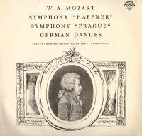 Mozart W. A. Symphony "Prague", Symphony "Haffner". German Dances