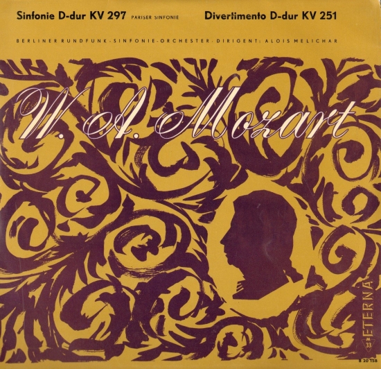 Mozart W. A. Sinfonie D-dur KV 297. Divertismento D-dur KV 251