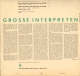 Grosse interpreten. Konzerte f&#252;r Klavier und Orchester